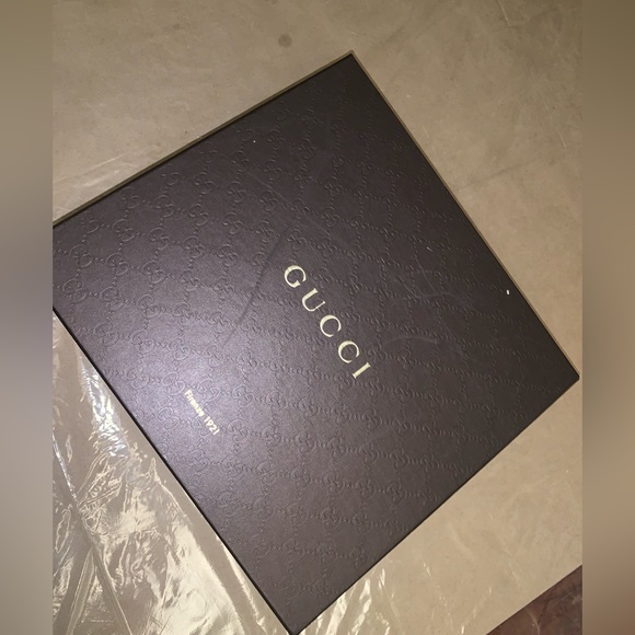 Gucci Black Gold Studded Cork Wedges Sandal-38 - Picture 11 of 11